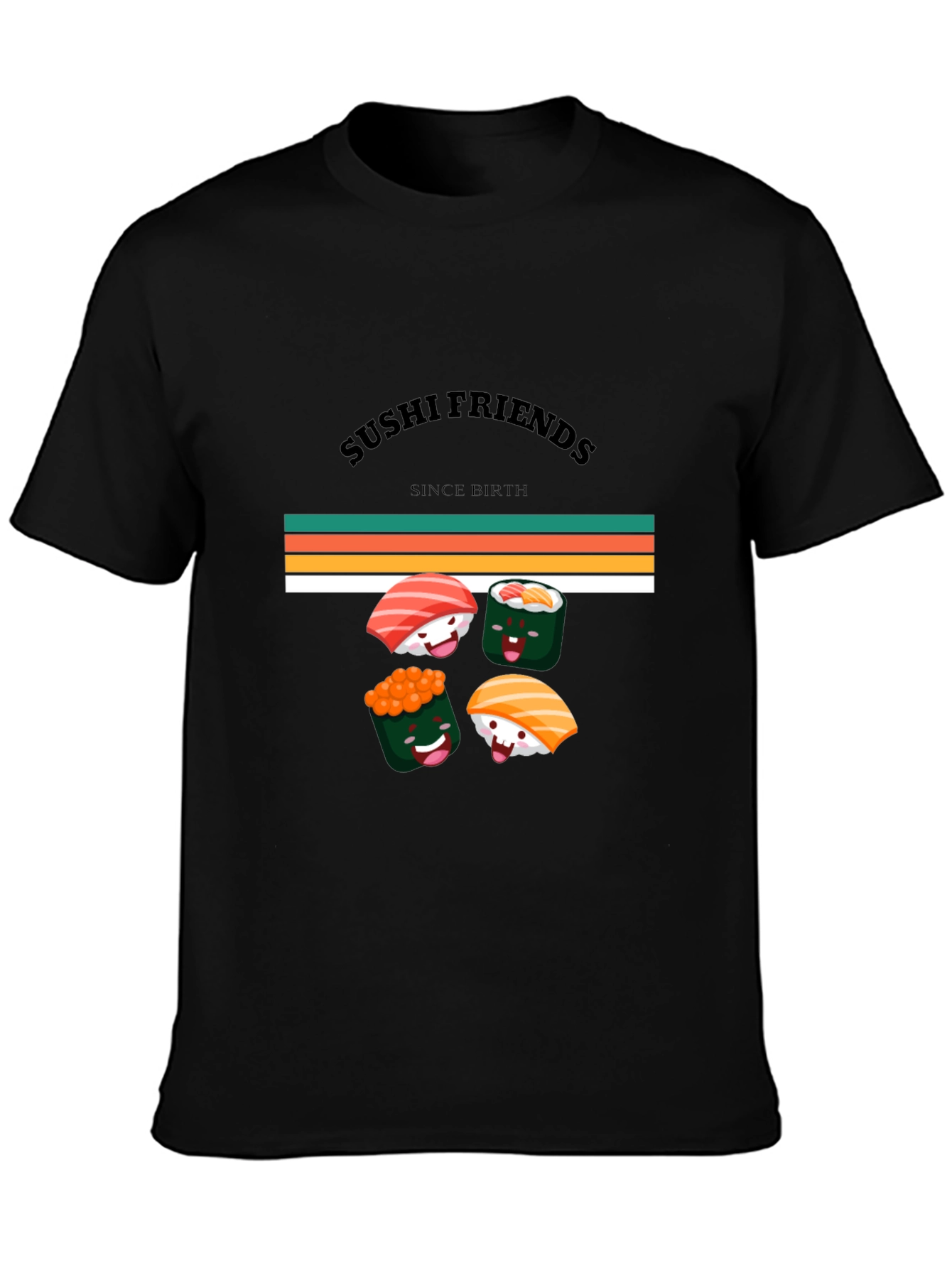 Sushi Friends Graphic Tee