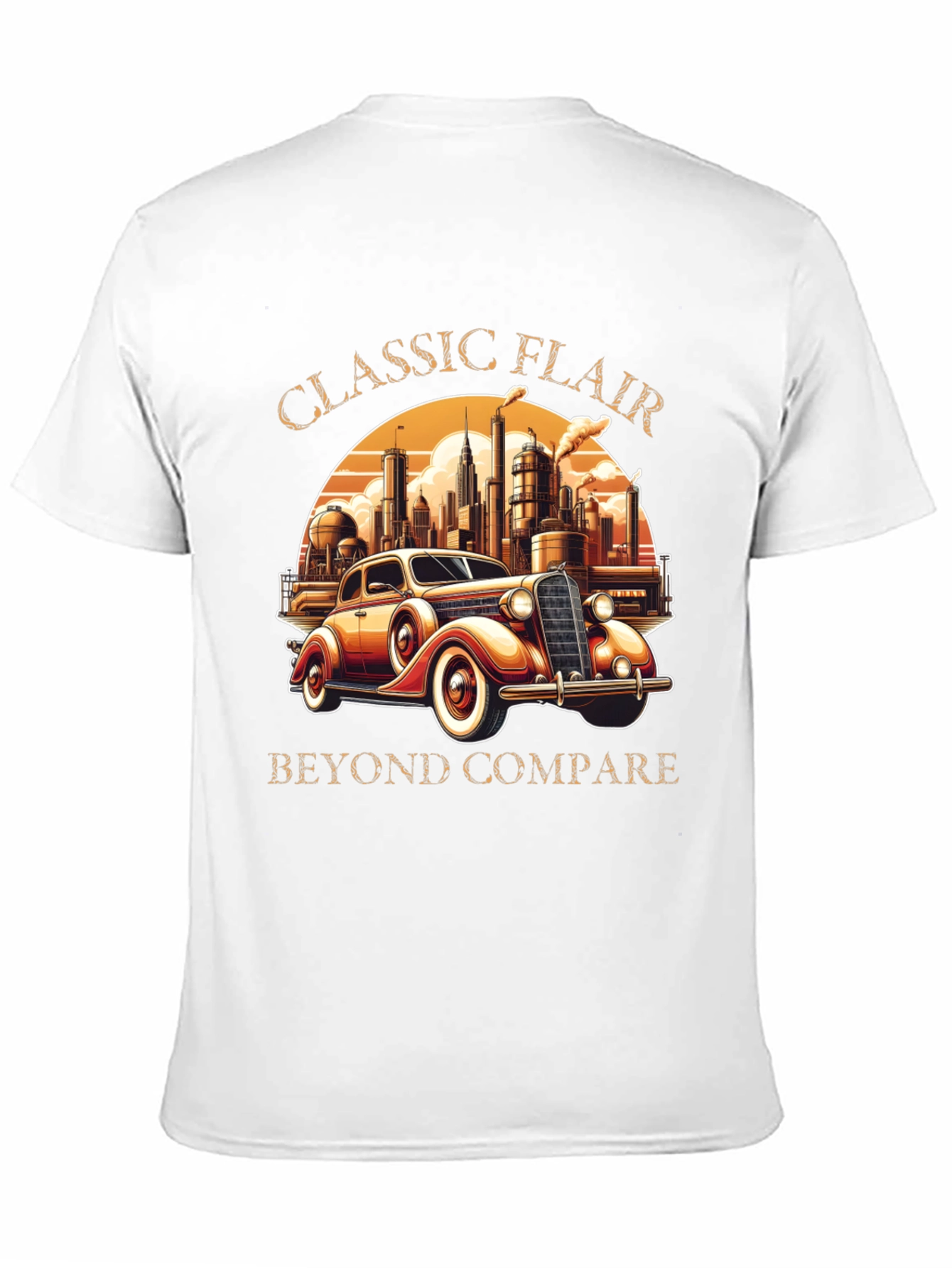 Classic Flair Car Graphic T-Shirt