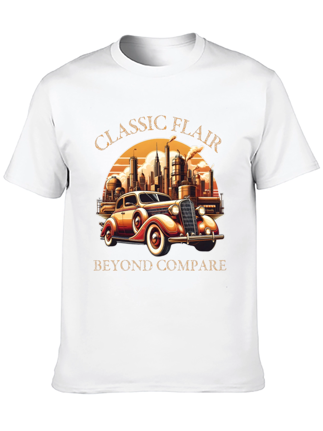 Classic Flair Car Graphic T-Shirt