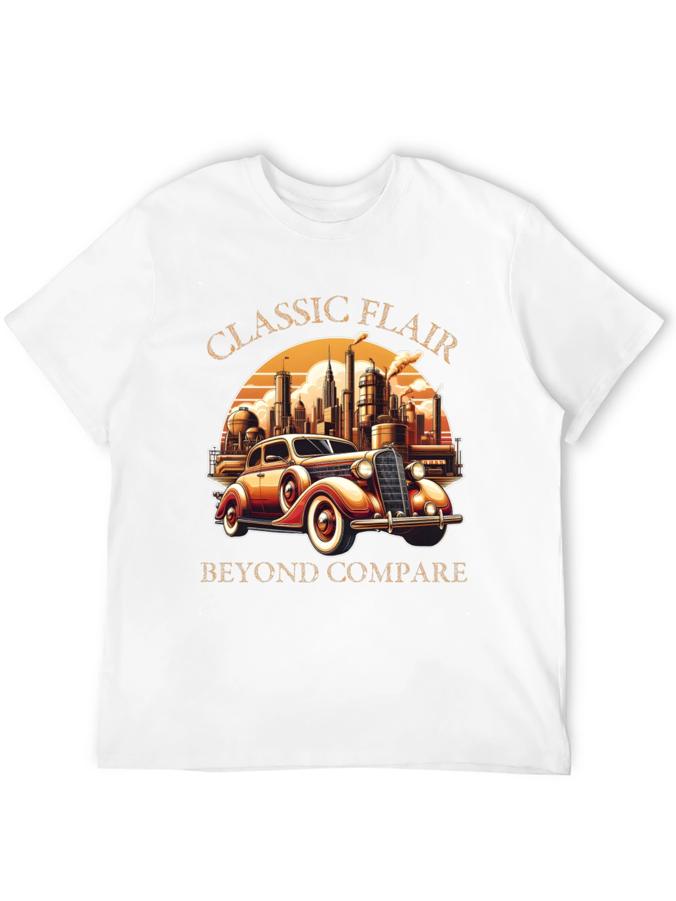 Classic Flair Car Graphic T-Shirt