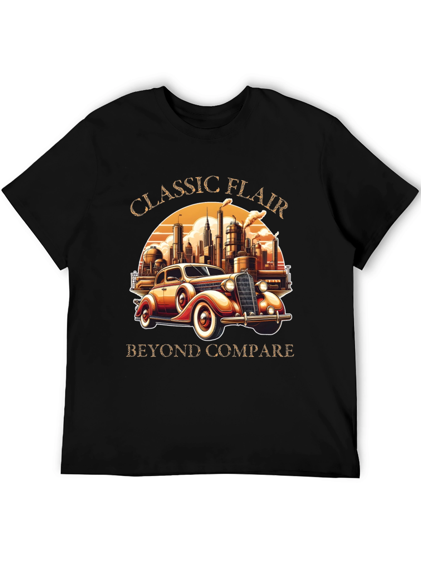 Classic Flair Car Graphic T-Shirt
