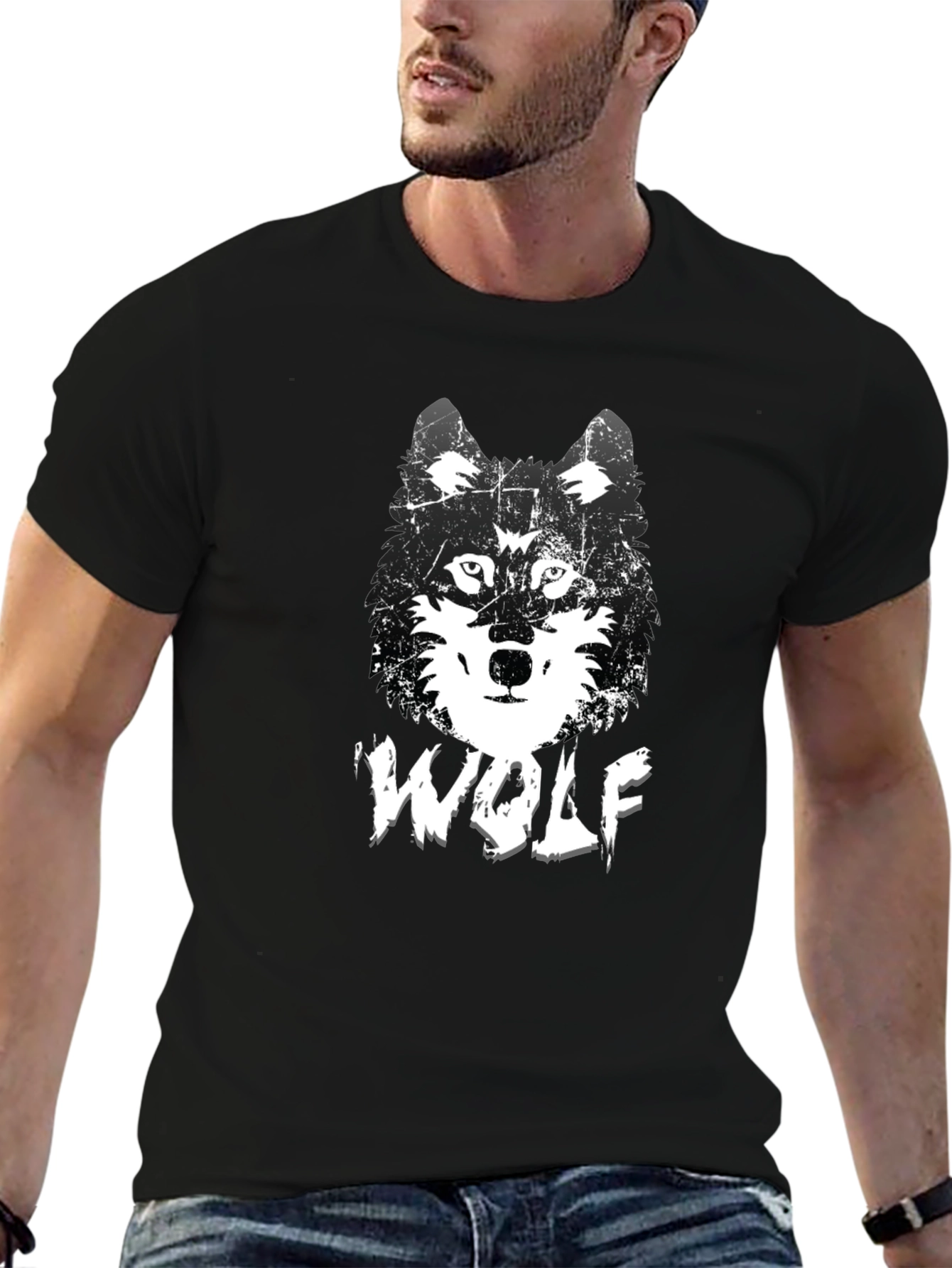 Black Wolf Graphic Tee