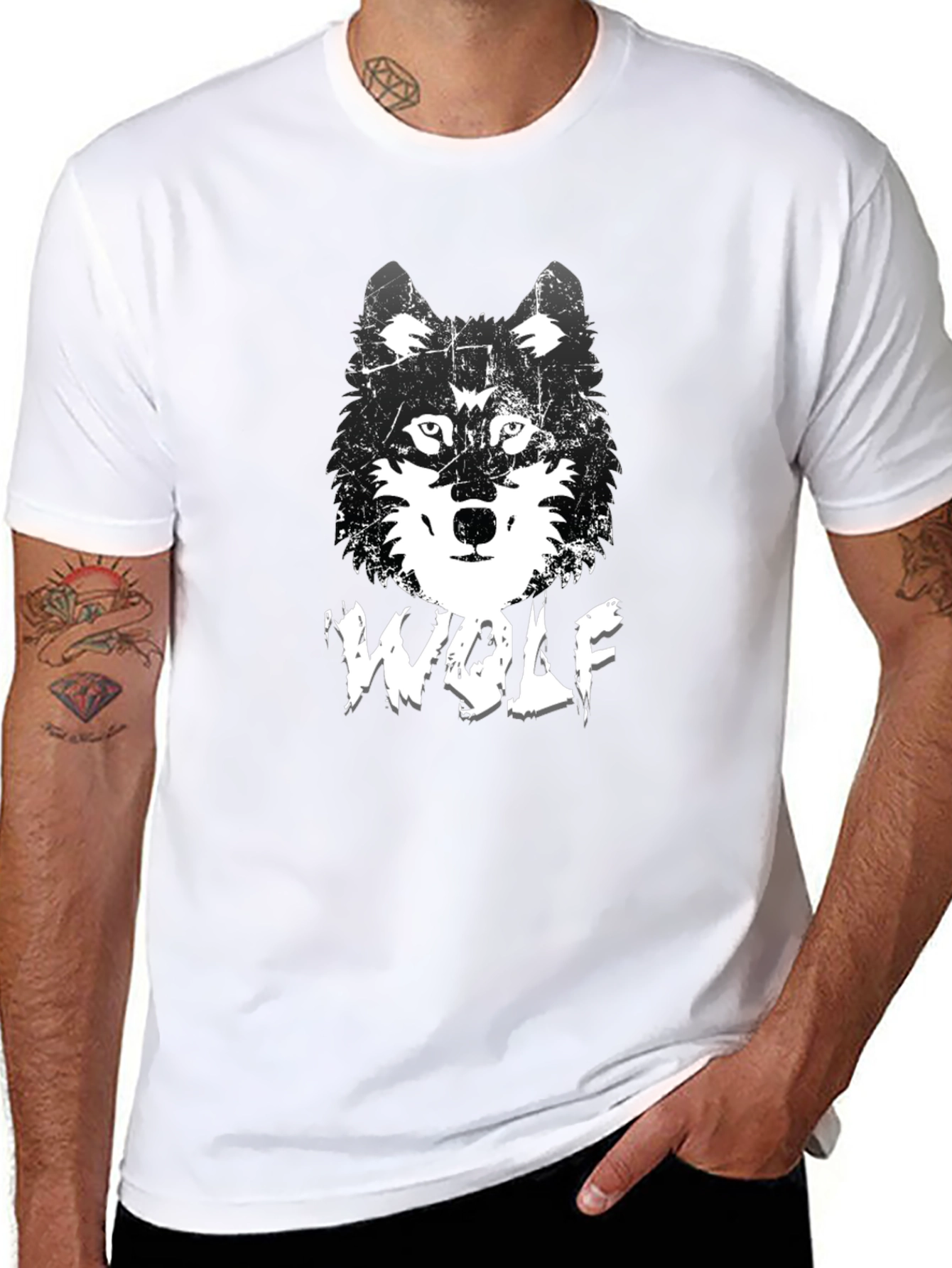 Black Wolf Graphic Tee