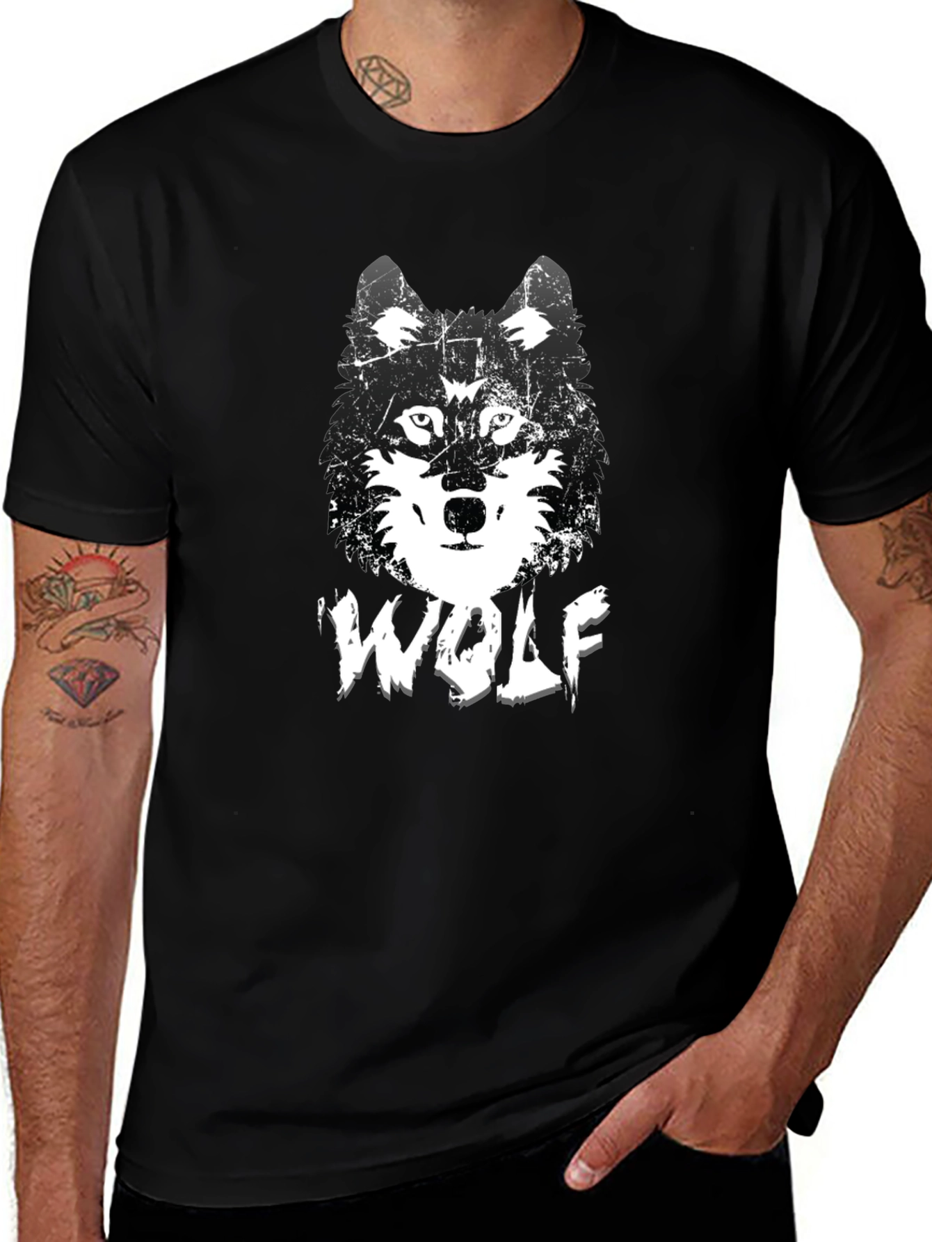 Black Wolf Graphic Tee