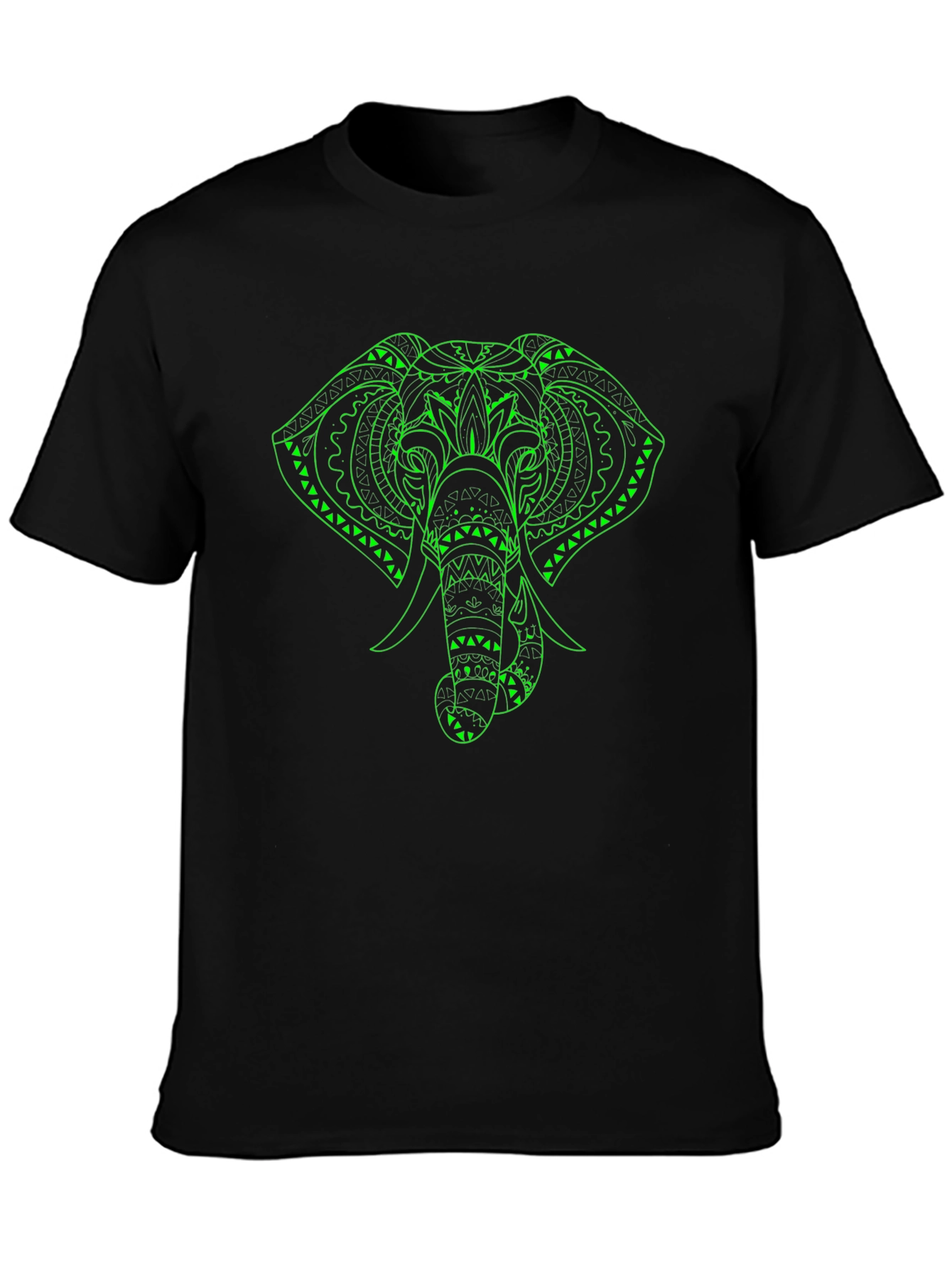 Geometric Elephant Graphic Tee