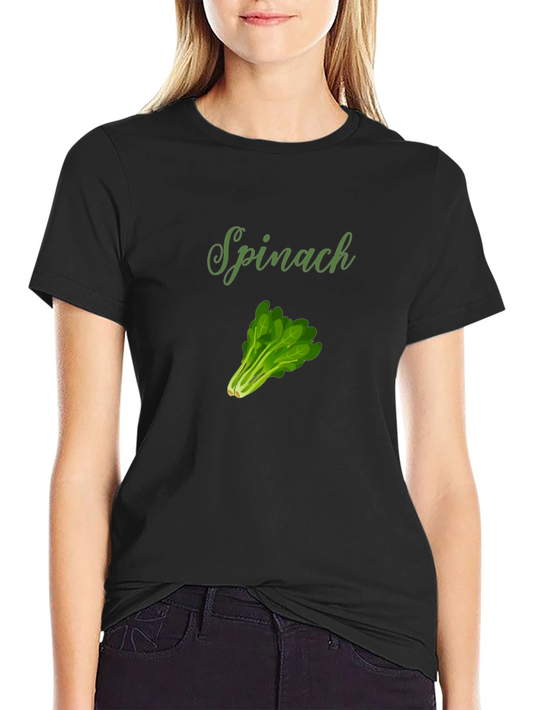 Spinach Graphic Tee - Fresh & Fun!