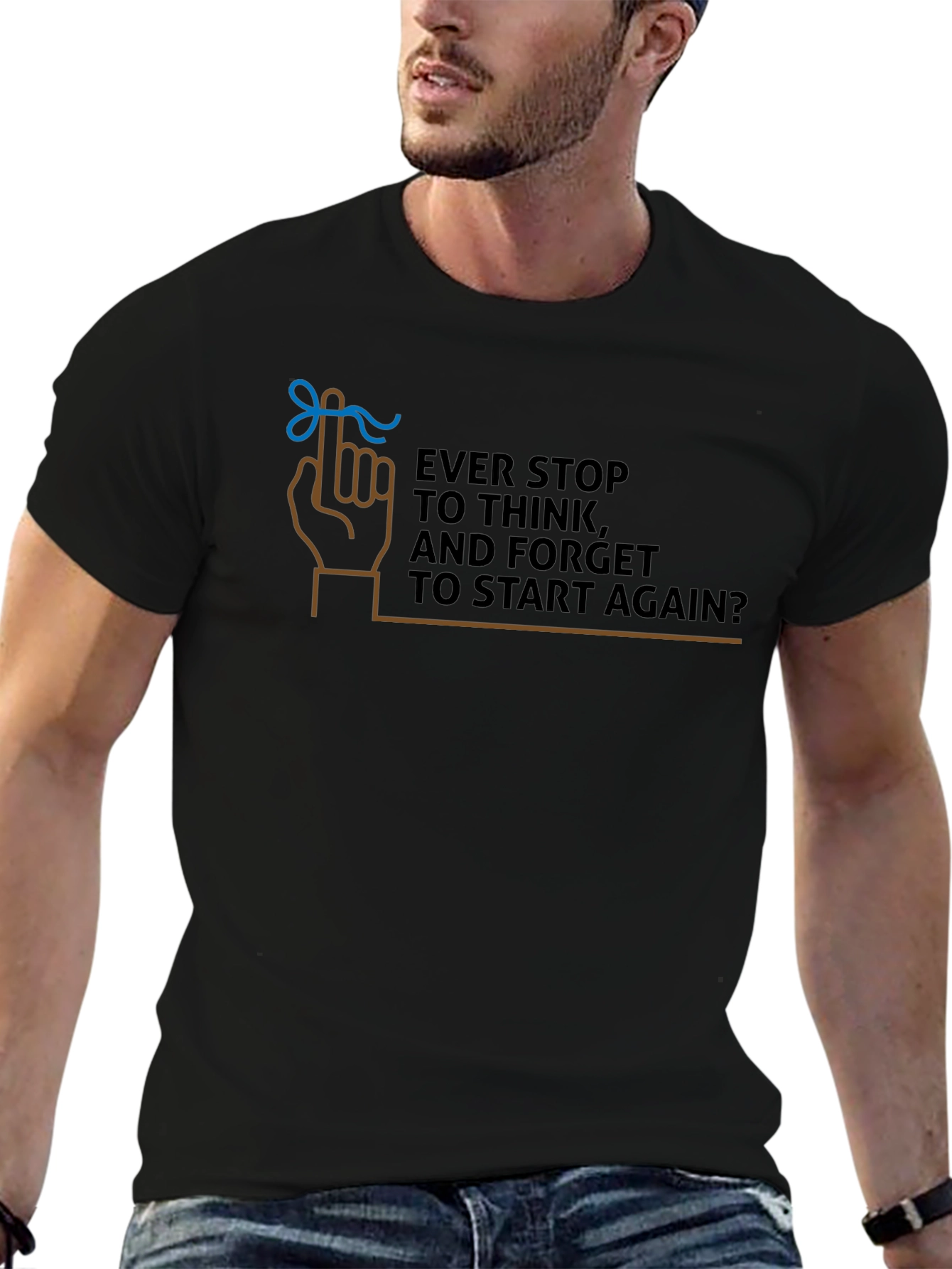 Forget to Start Again Graphic T-Shirt
