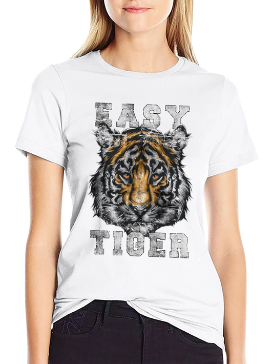 Easy Tiger Graphic Print T-Shirt