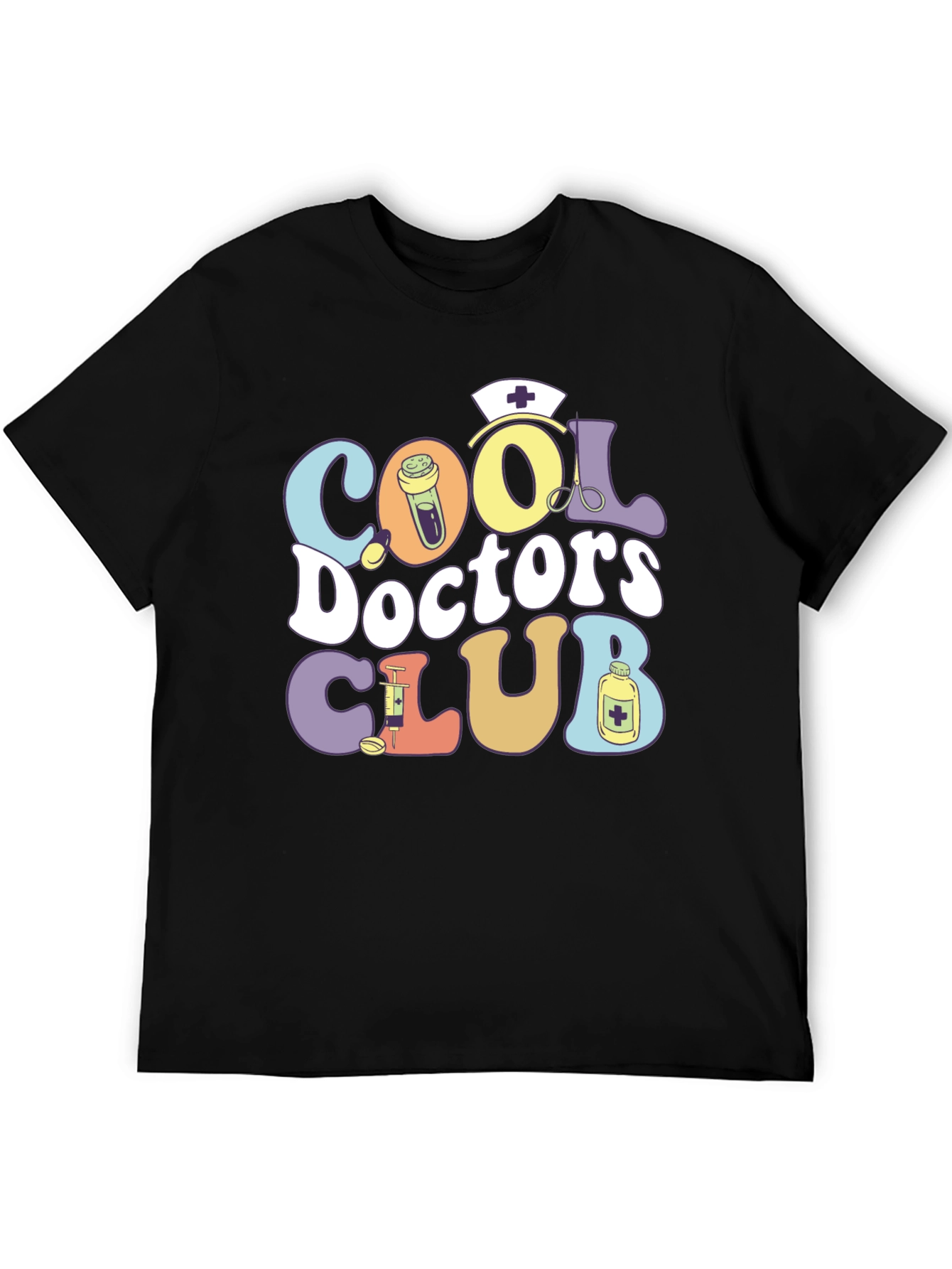 Cool Doctors Club Graphic T-Shirt