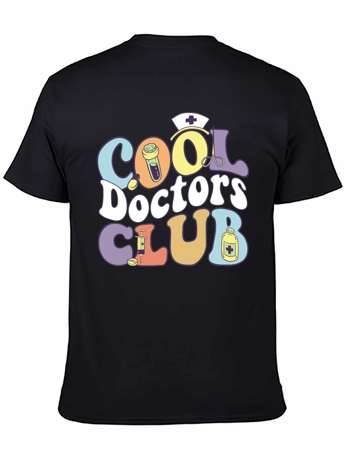 Cool Doctors Club Graphic T-Shirt
