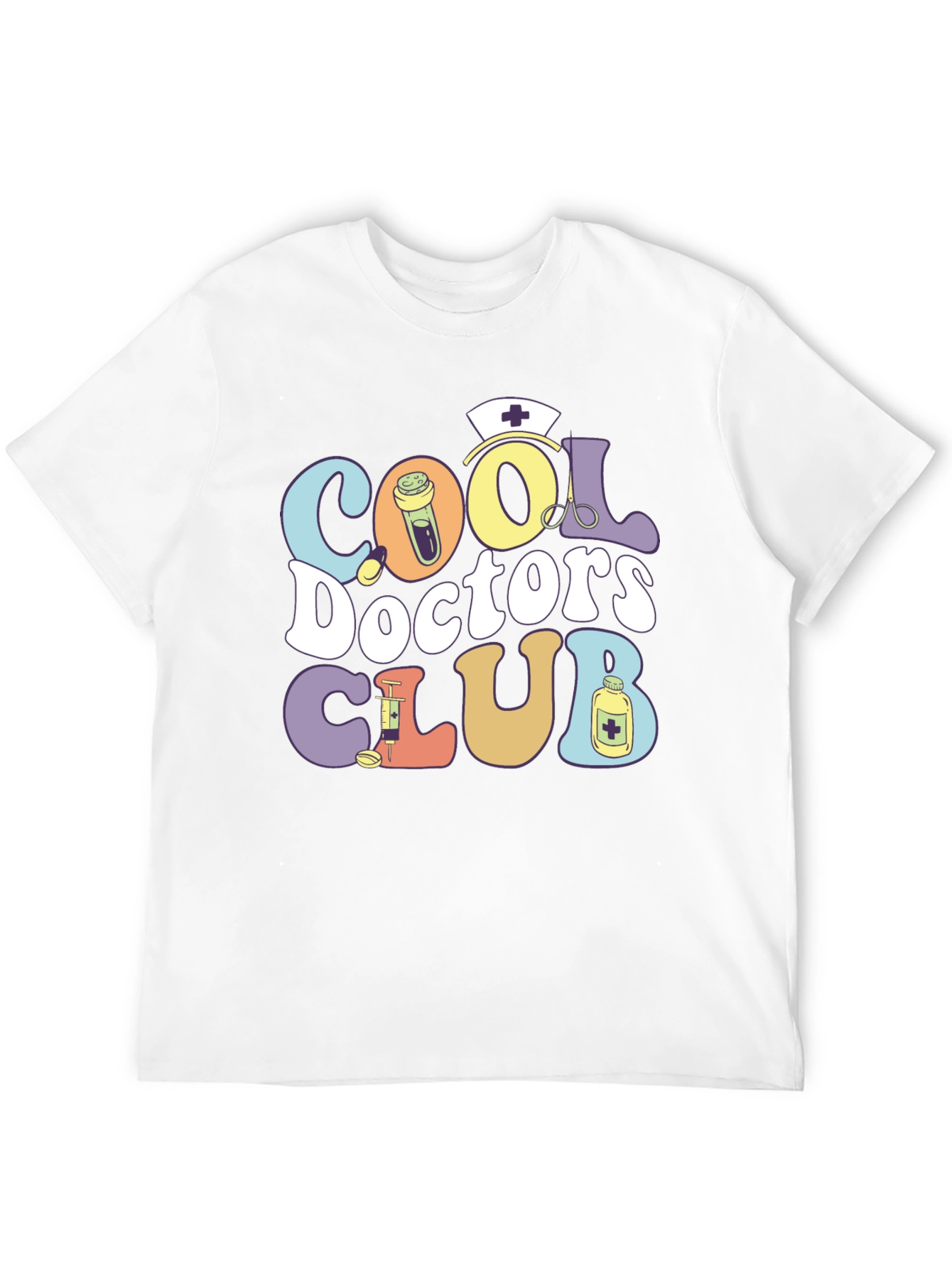 Cool Doctors Club Graphic T-Shirt