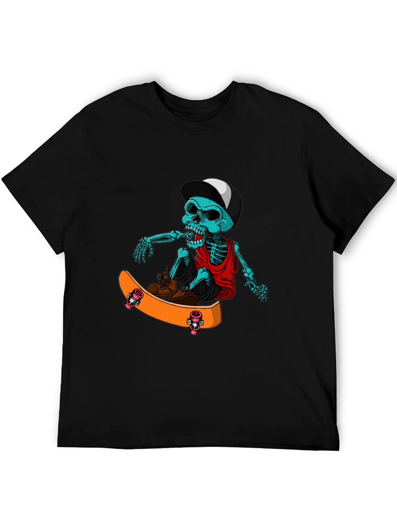 Skateboarding Skeleton T-Shirt