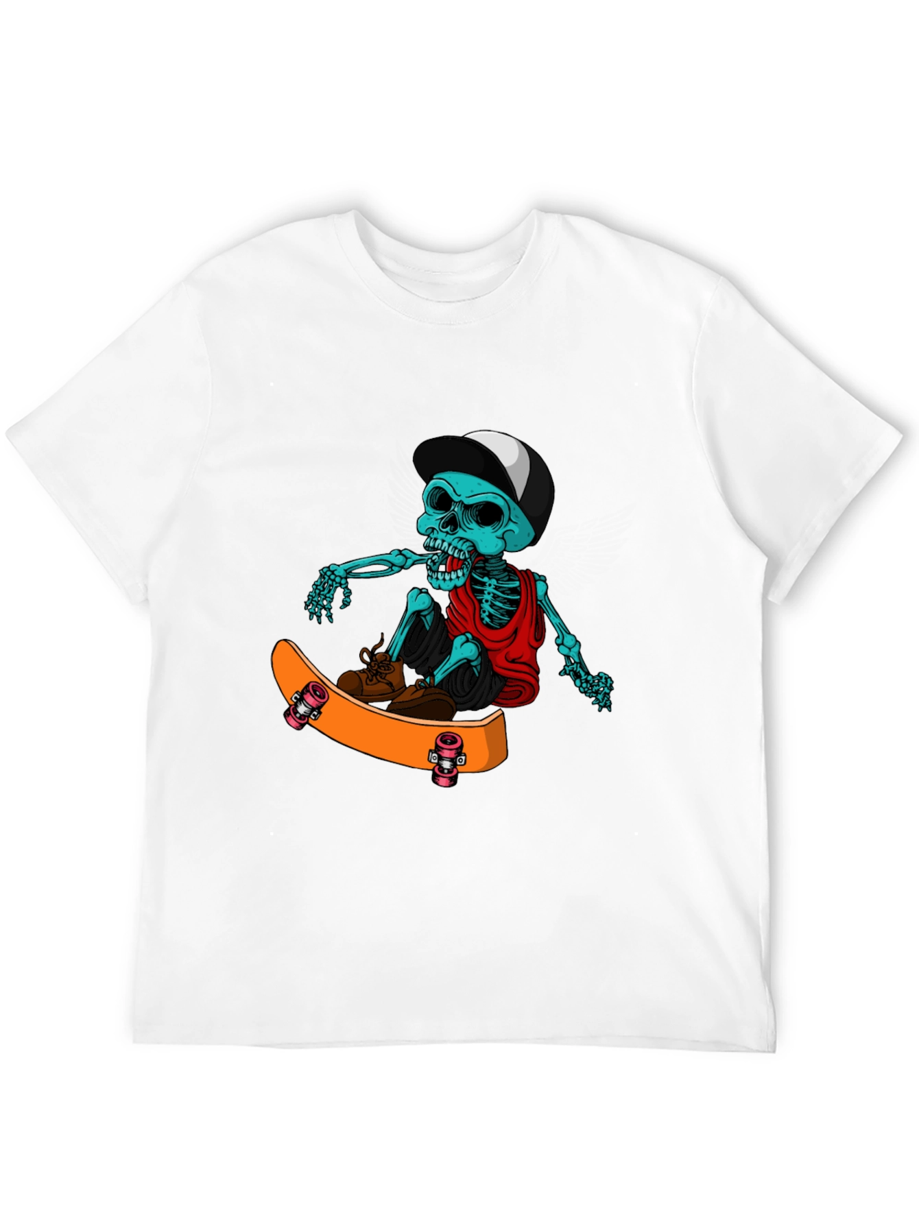 Skateboarding Skeleton T-Shirt
