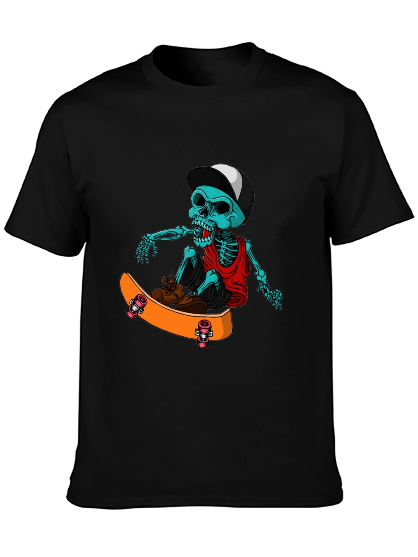 Skateboarding Skeleton T-Shirt