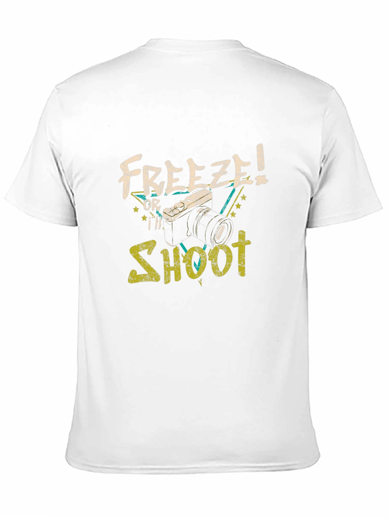 Freeze or Ill Shoot Black Graphic Tee