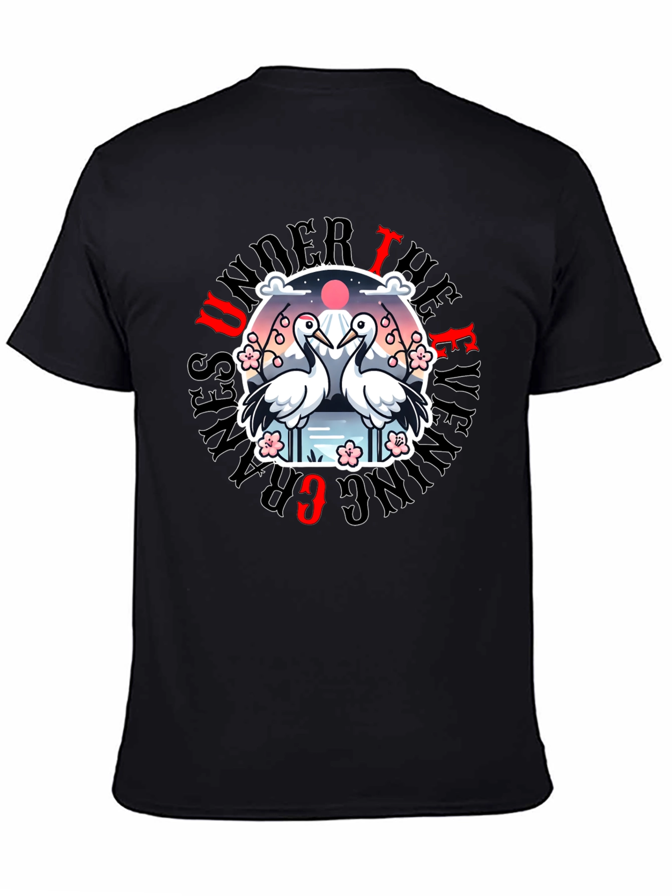 Under The Ever Grazing Cranes Graphic Tee