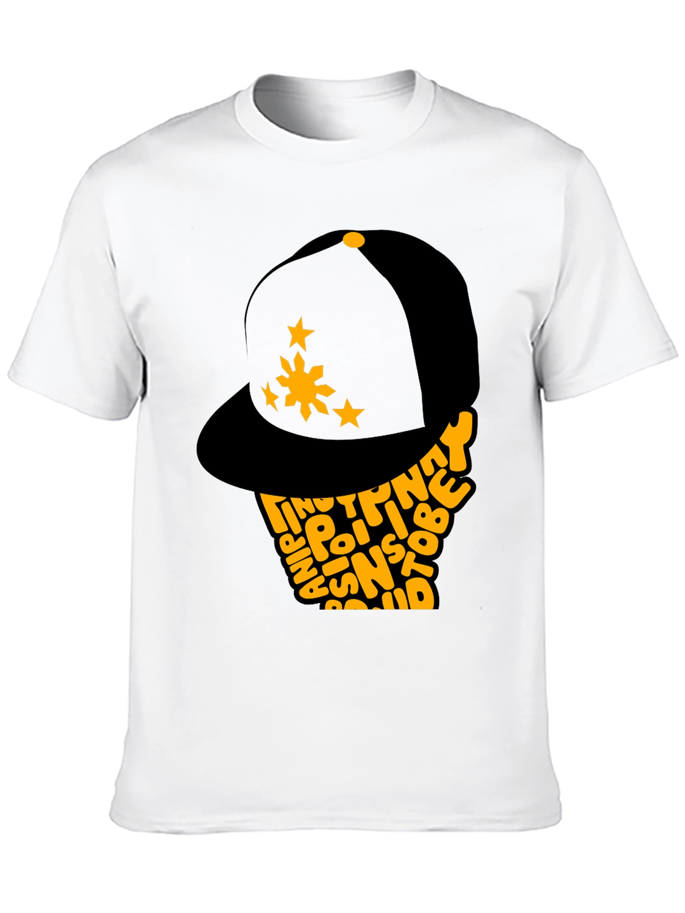 Philippines Pride T-Shirt: Filipino Star Hat Design