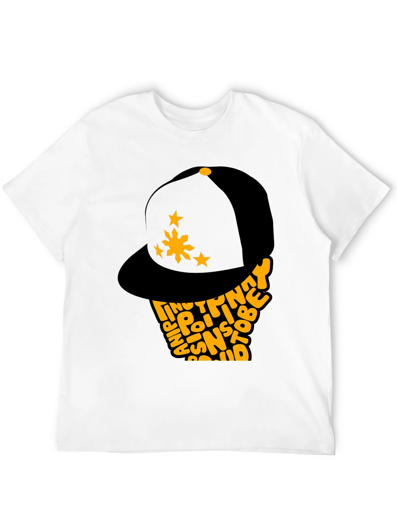 Philippines Pride T-Shirt: Filipino Star Hat Design