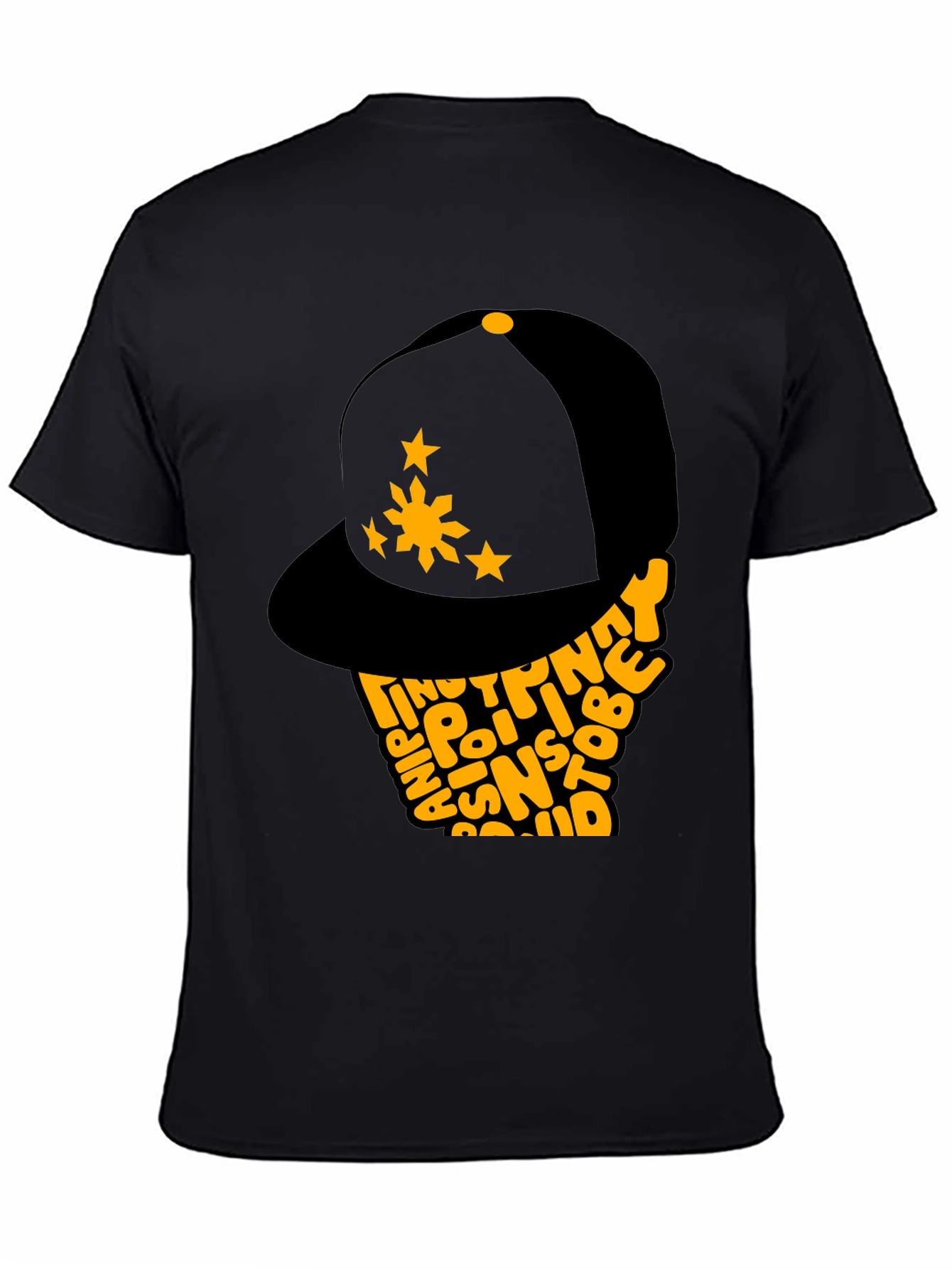 Philippines Pride T-Shirt: Filipino Star Hat Design