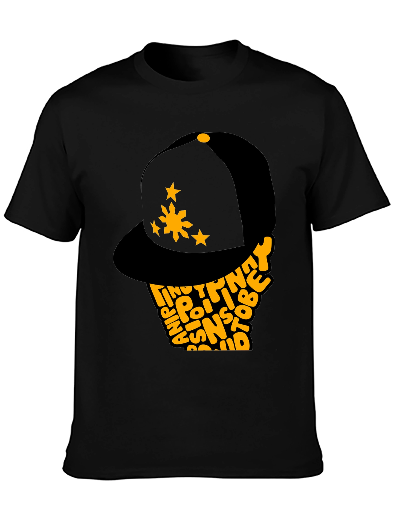 Philippines Pride T-Shirt: Filipino Star Hat Design