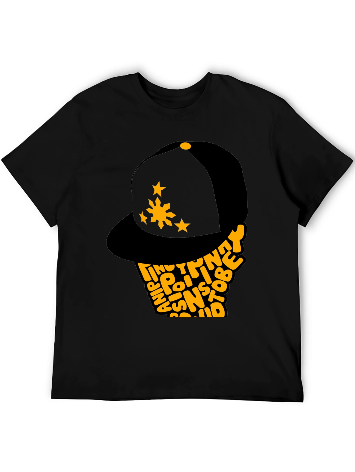 Philippines Pride T-Shirt: Filipino Star Hat Design