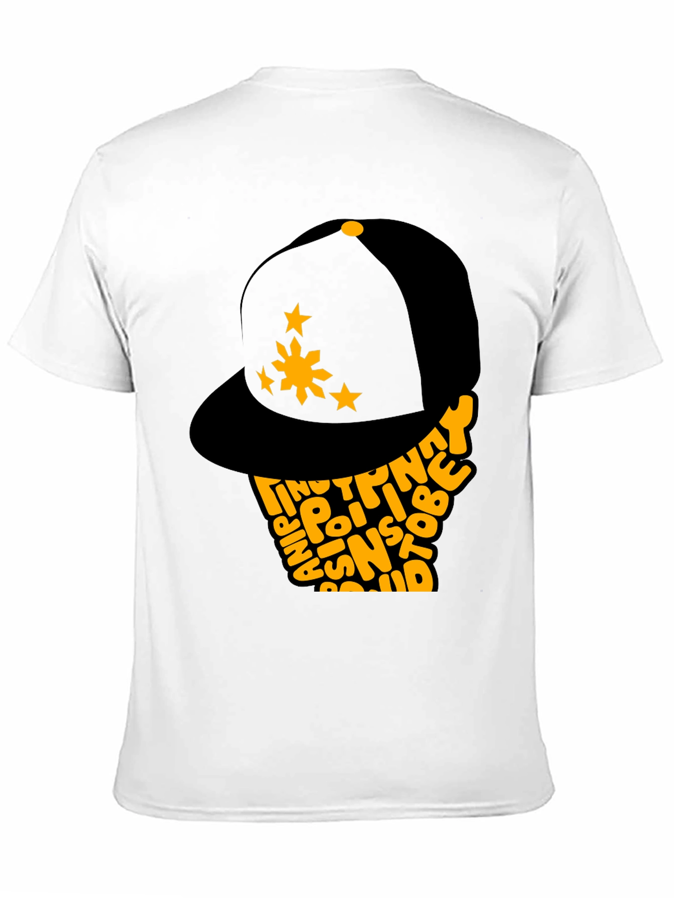 Philippines Pride T-Shirt: Filipino Star Hat Design