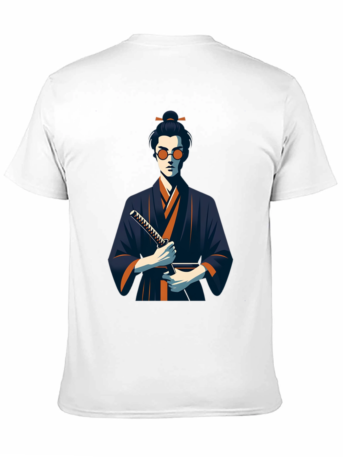Samurai Graphic Tee - Cool Edgy Design
