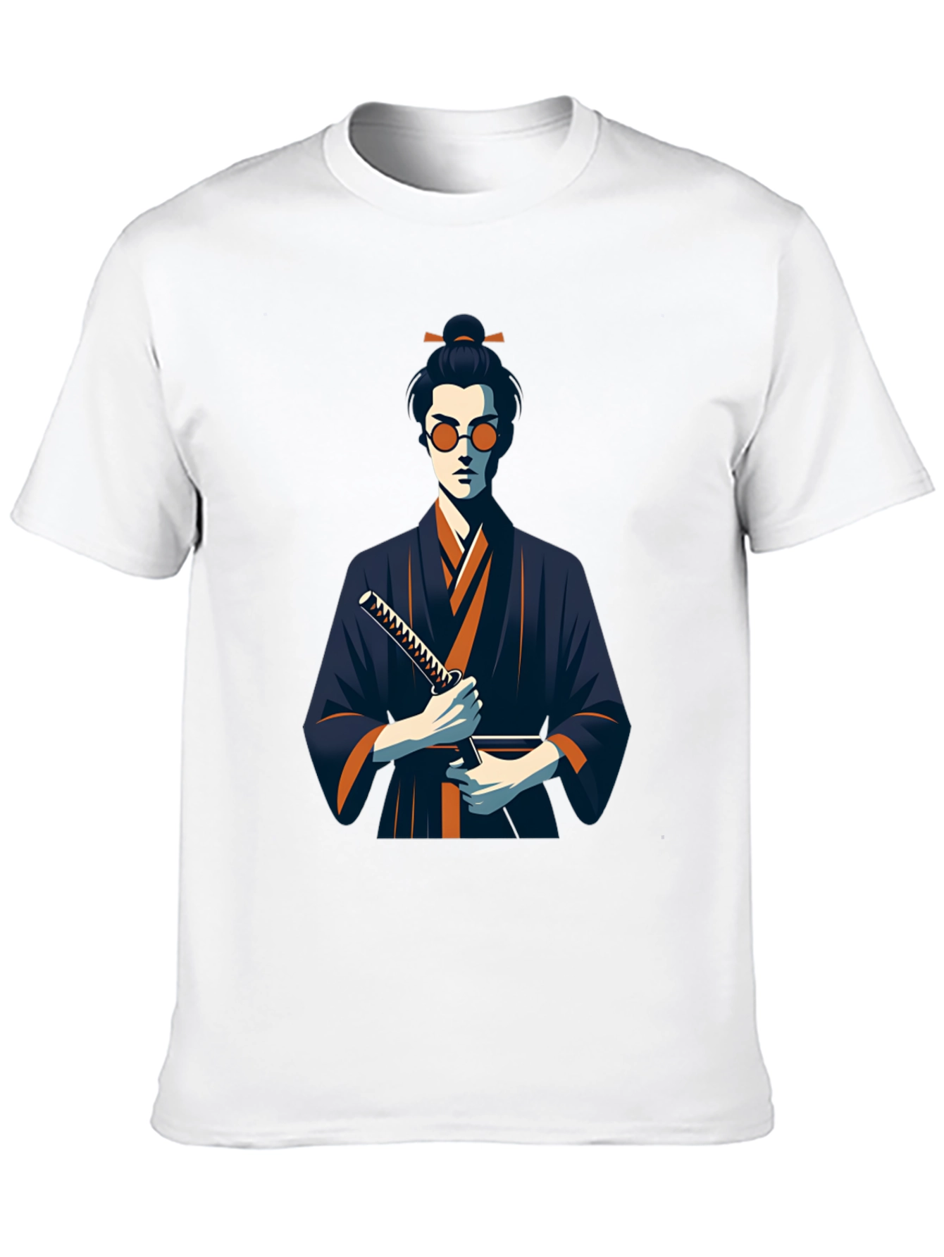 Samurai Graphic Tee - Cool Edgy Design