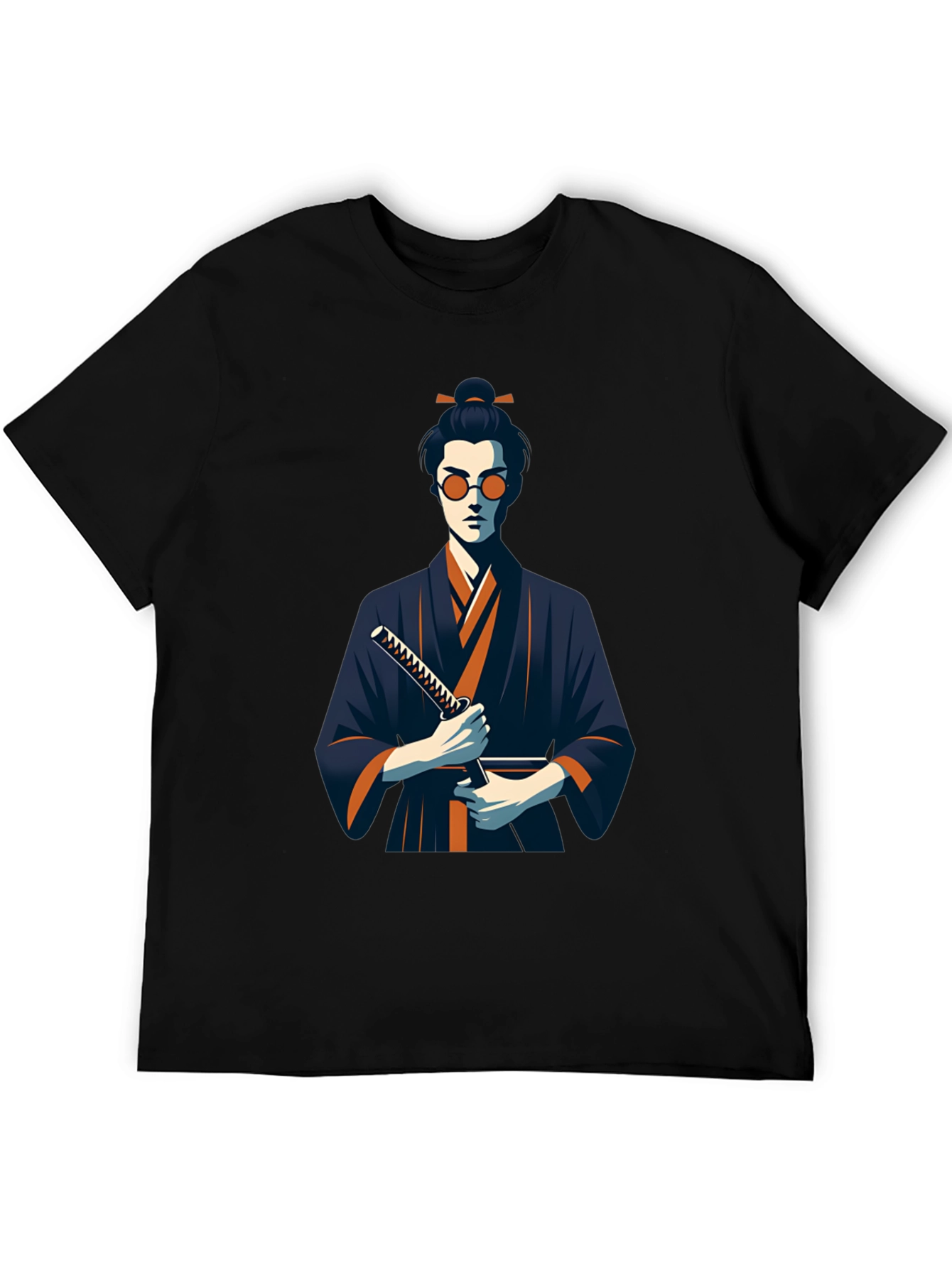 Samurai Graphic Tee - Cool Edgy Design