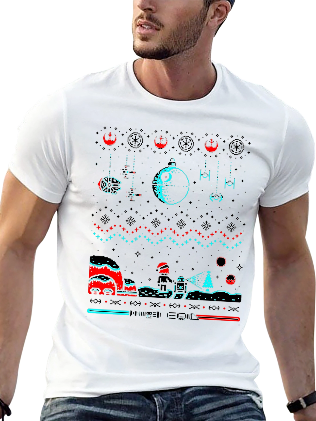 Retro Star Wars Christmas T-Shirt