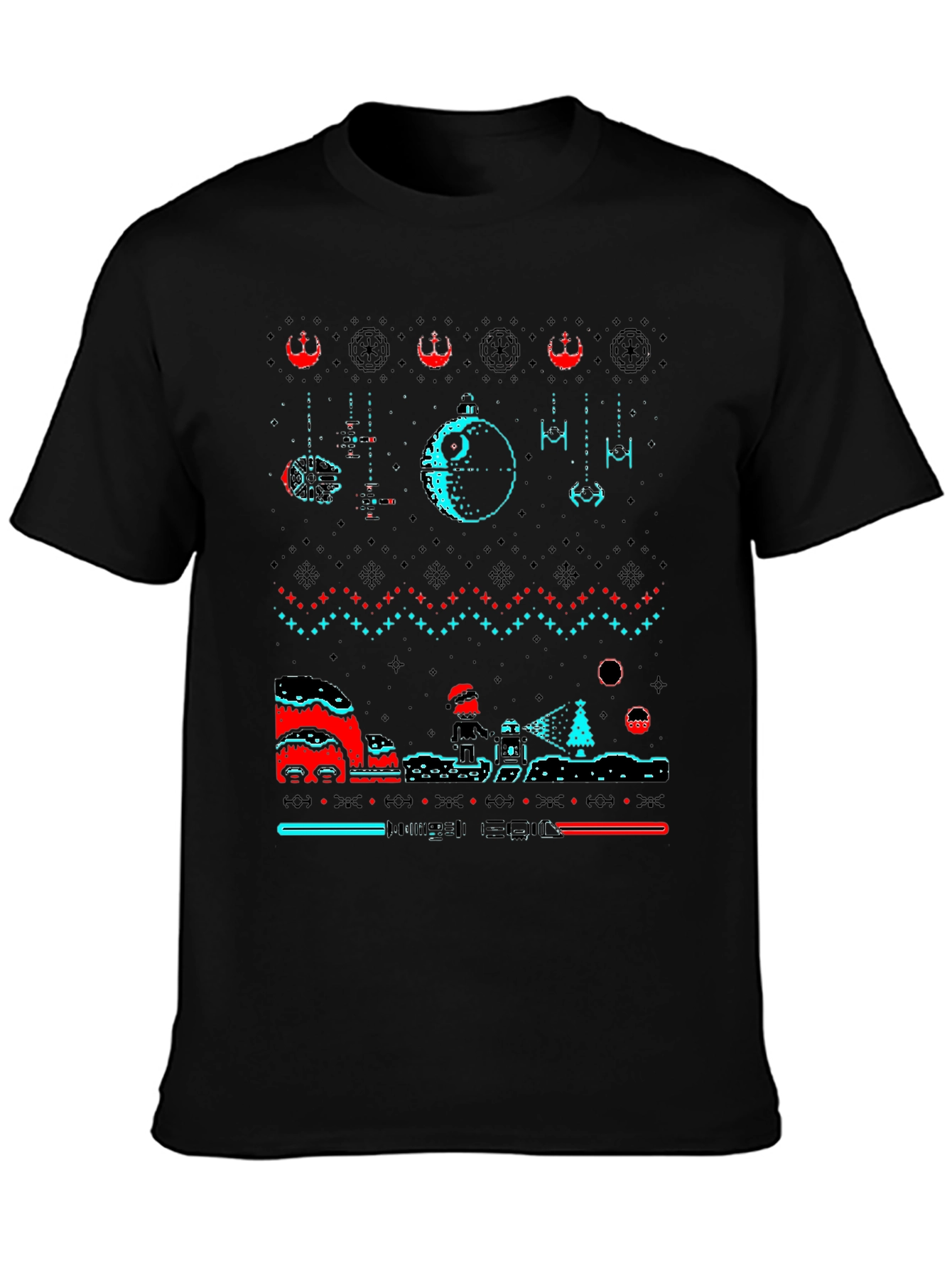 Retro Star Wars Christmas T-Shirt