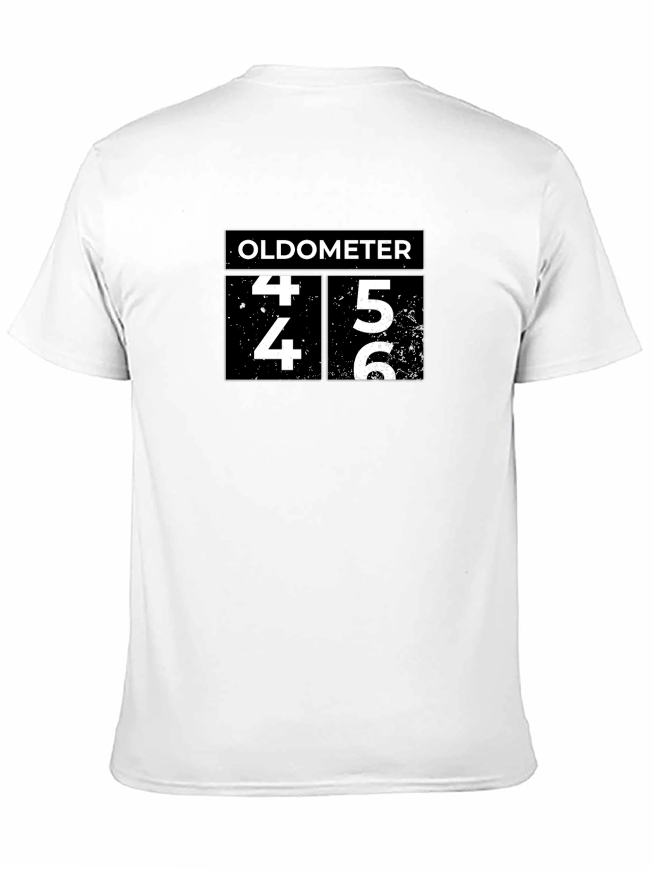 Oldometer Funny Birthday T-Shirt - Turning 45!