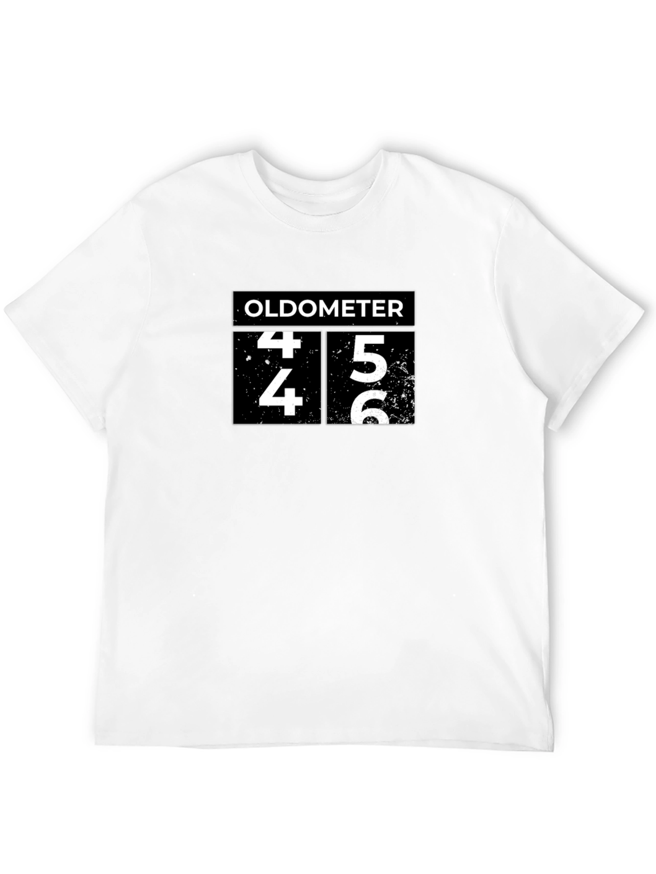 Oldometer Funny Birthday T-Shirt - Turning 45!