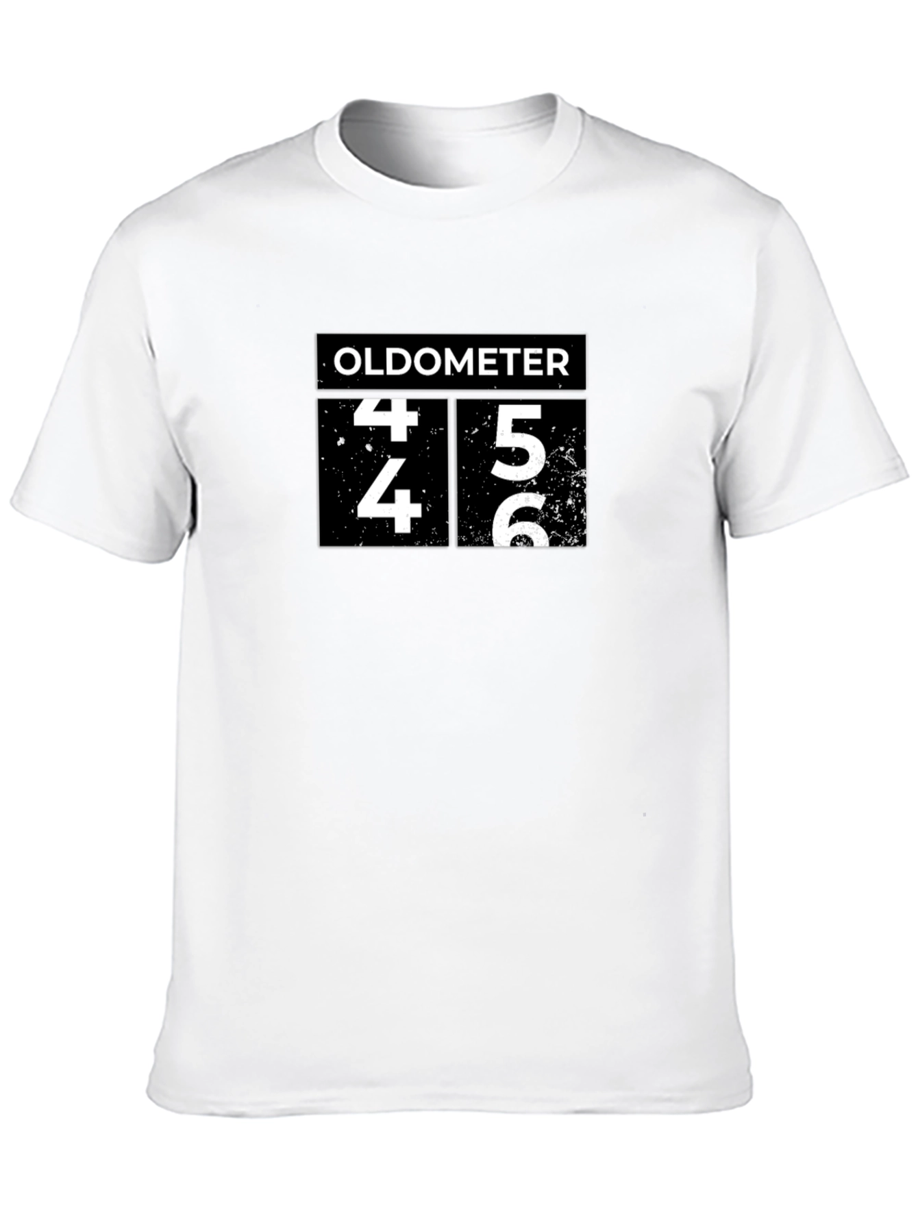 Oldometer Funny Birthday T-Shirt - Turning 45!