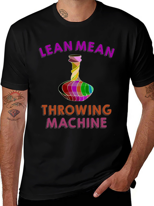 Lean Mean Throwing Machine Graphic T-Shirt