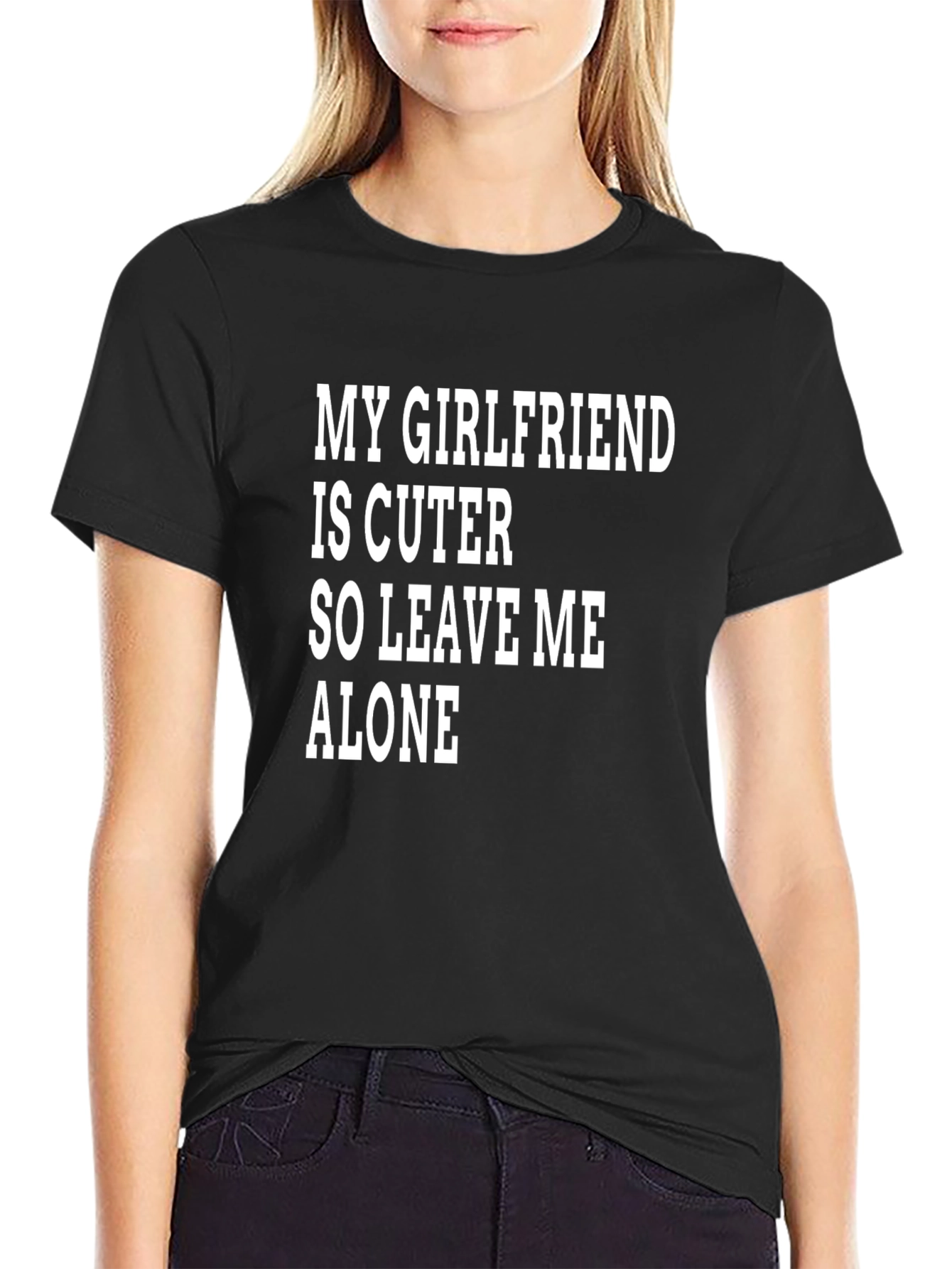 My Girlfriend is Cuter - Funny Graphic Tee