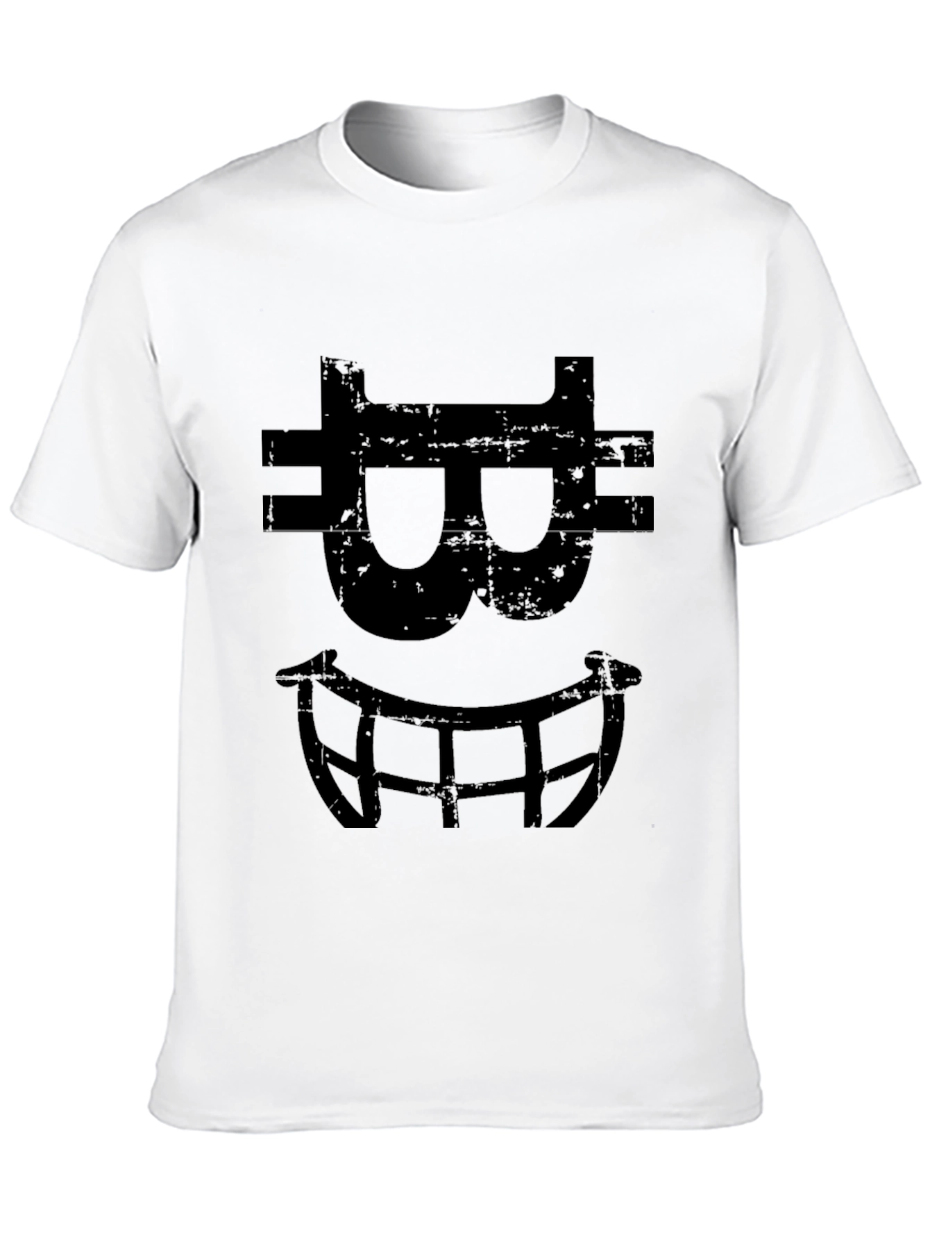 Bitcoin Smile Black T-Shirt