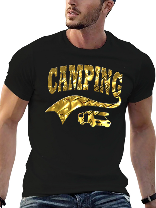 Camping RV Graphic T-Shirt