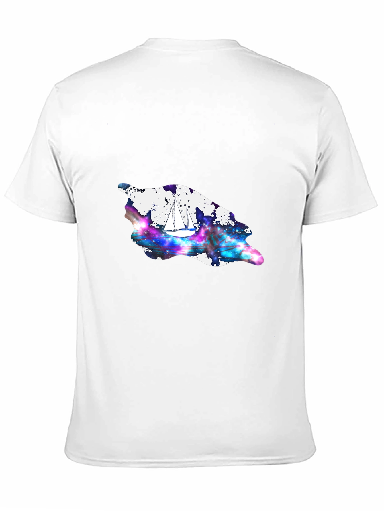 Sailboat Galaxy T-Shirt