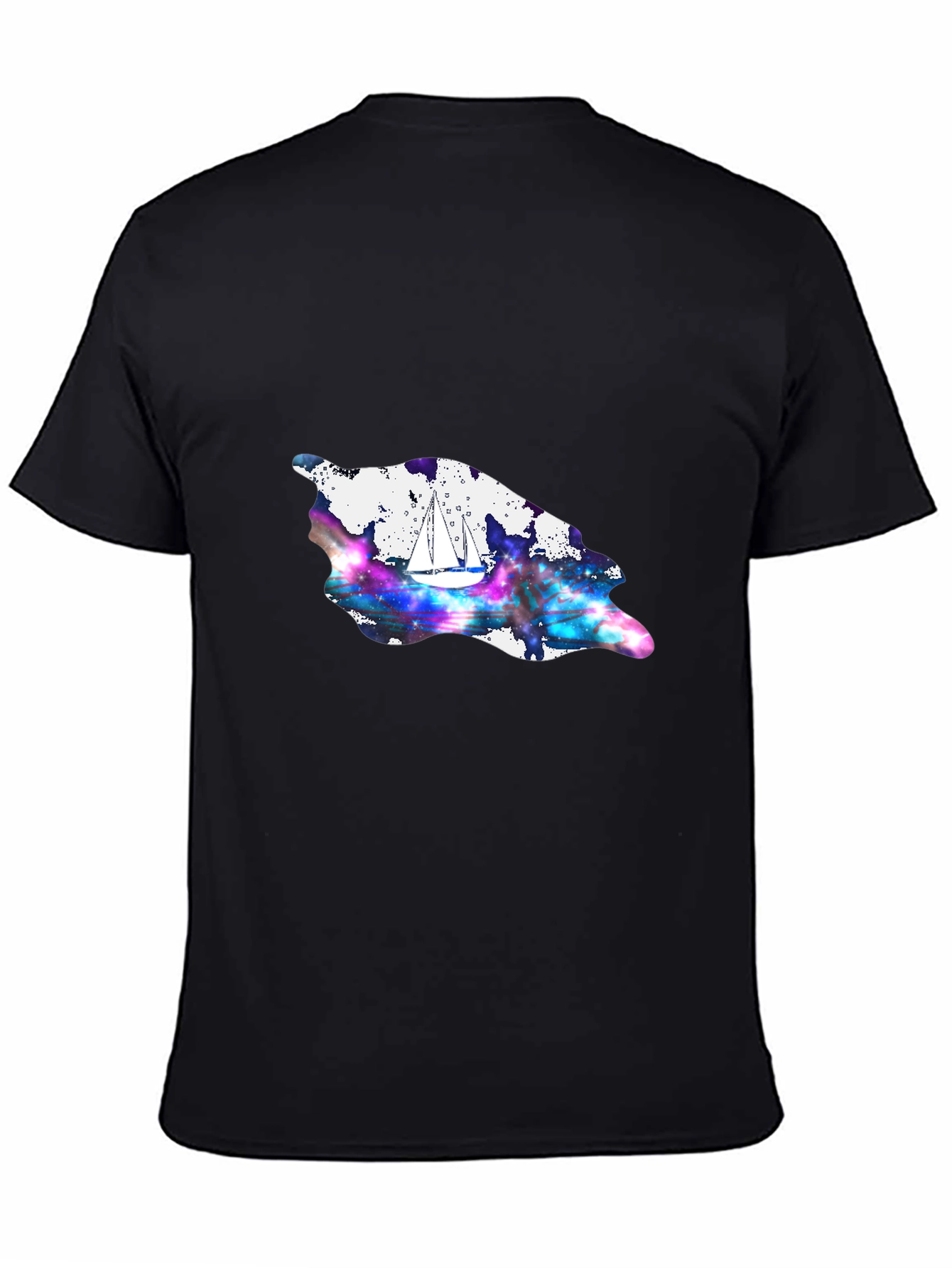 Sailboat Galaxy T-Shirt
