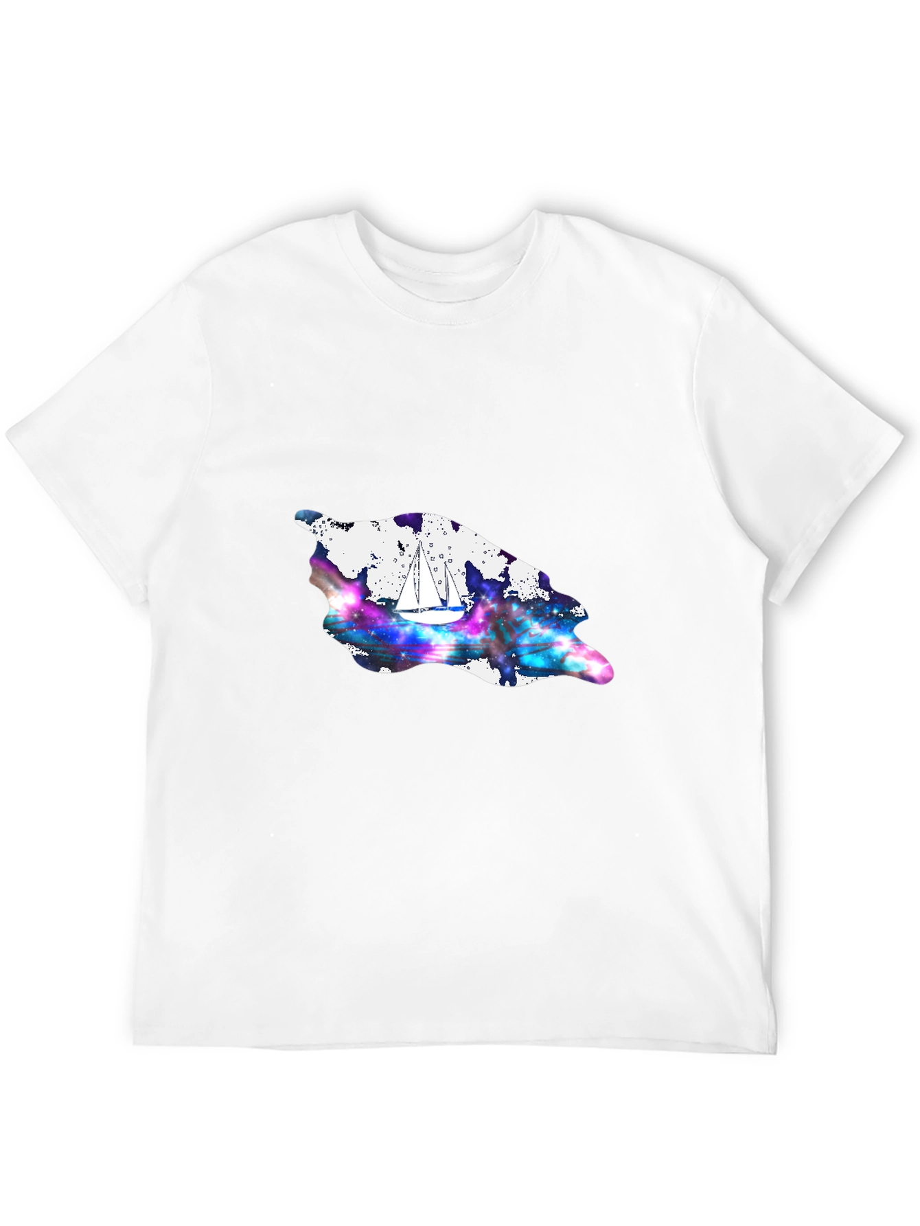 Sailboat Galaxy T-Shirt