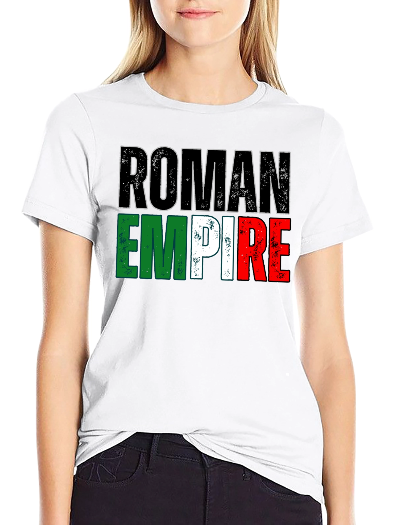 Roman Empire Italian Flag T-Shirt