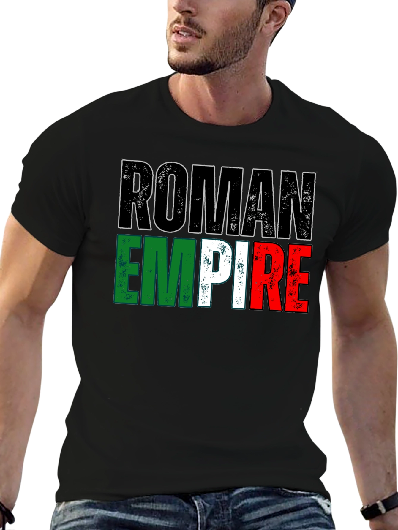 Roman Empire Italian Flag T-Shirt