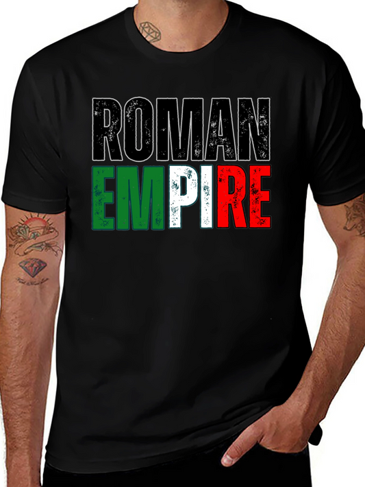 Roman Empire Italian Flag T-Shirt