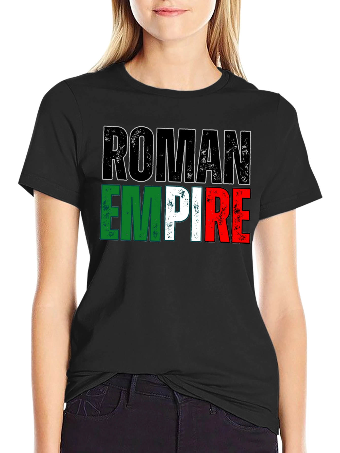 Roman Empire Italian Flag T-Shirt