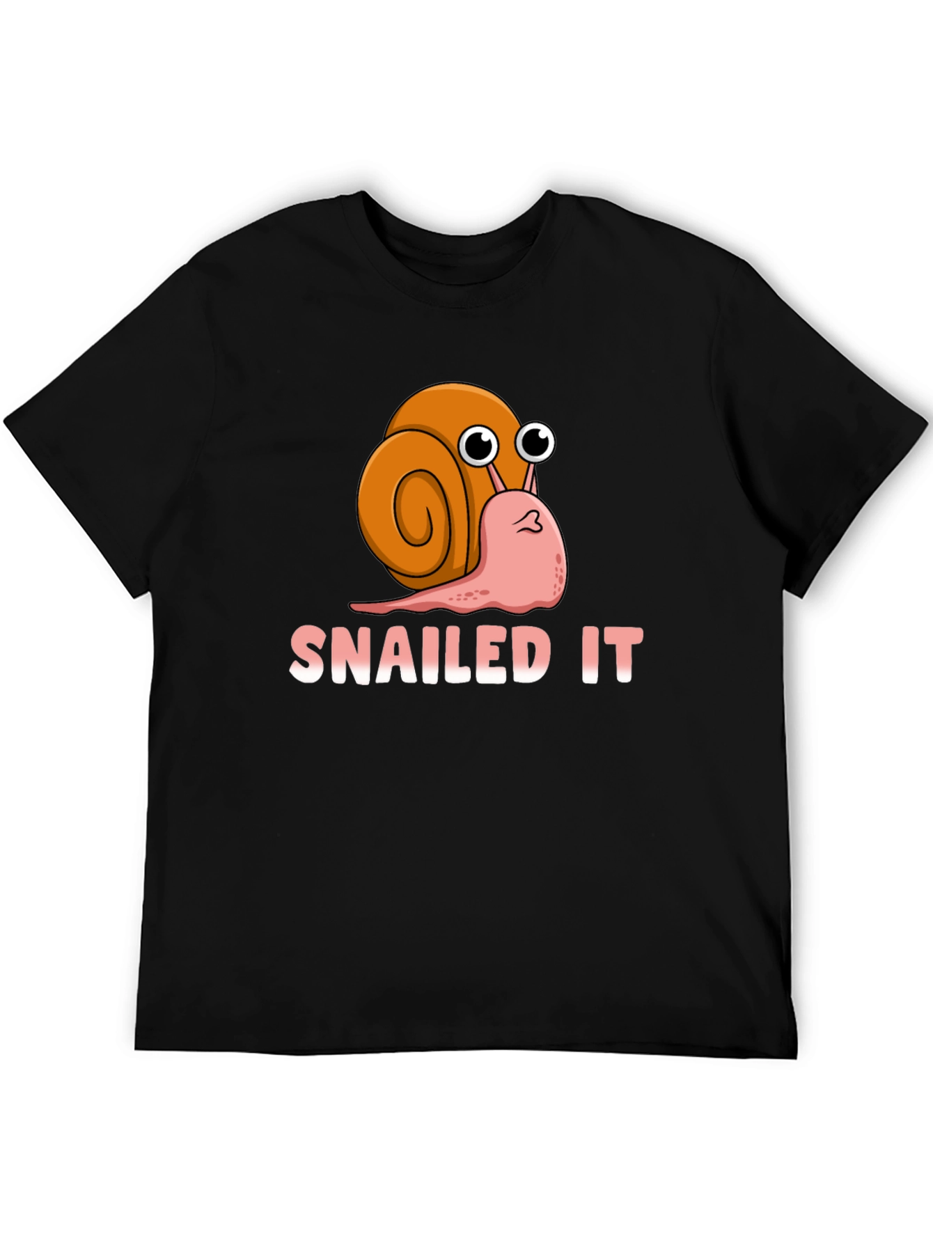SNAILED IT T-Shirt Funny Snail Pun Tee