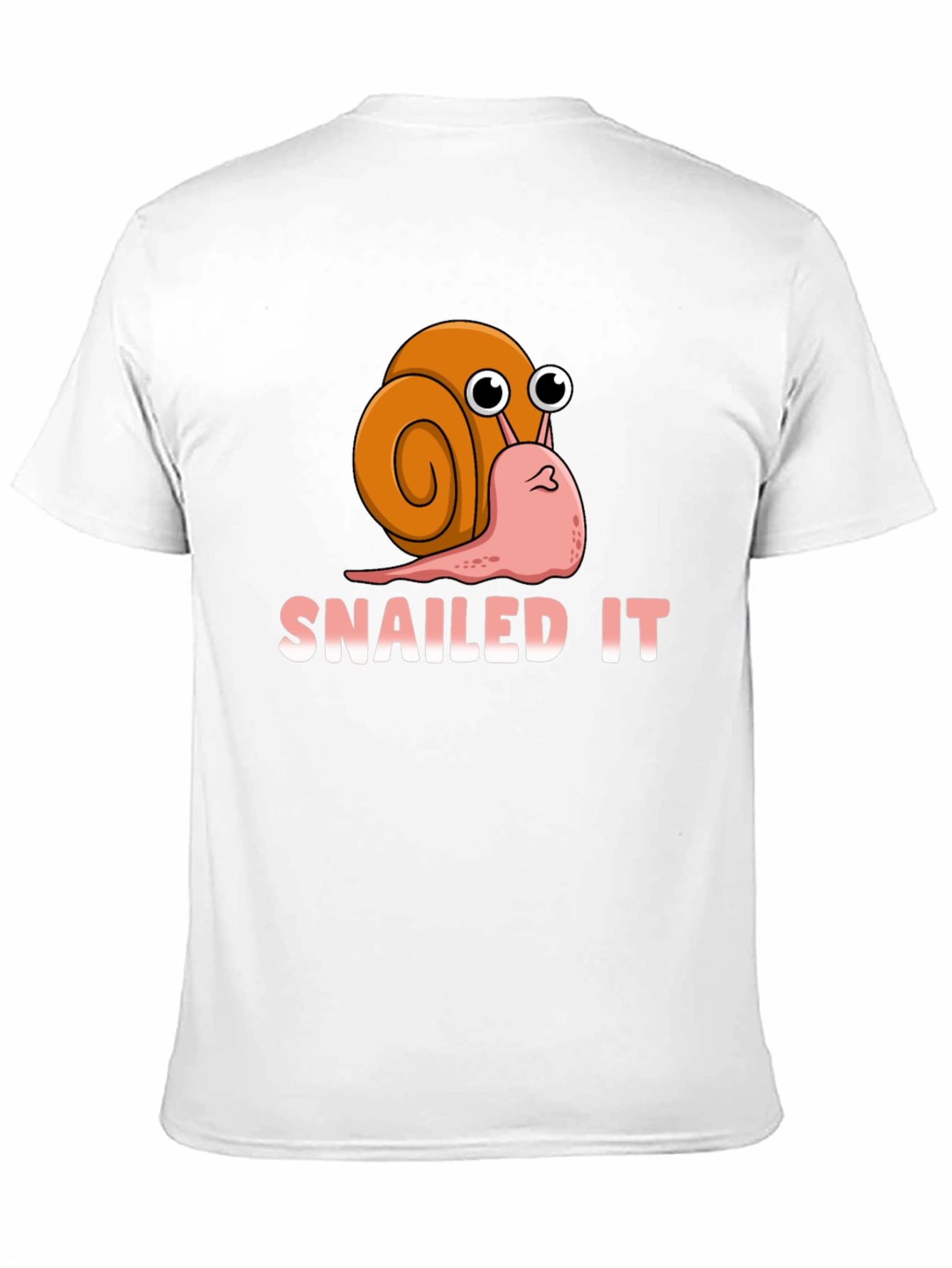 SNAILED IT T-Shirt Funny Snail Pun Tee