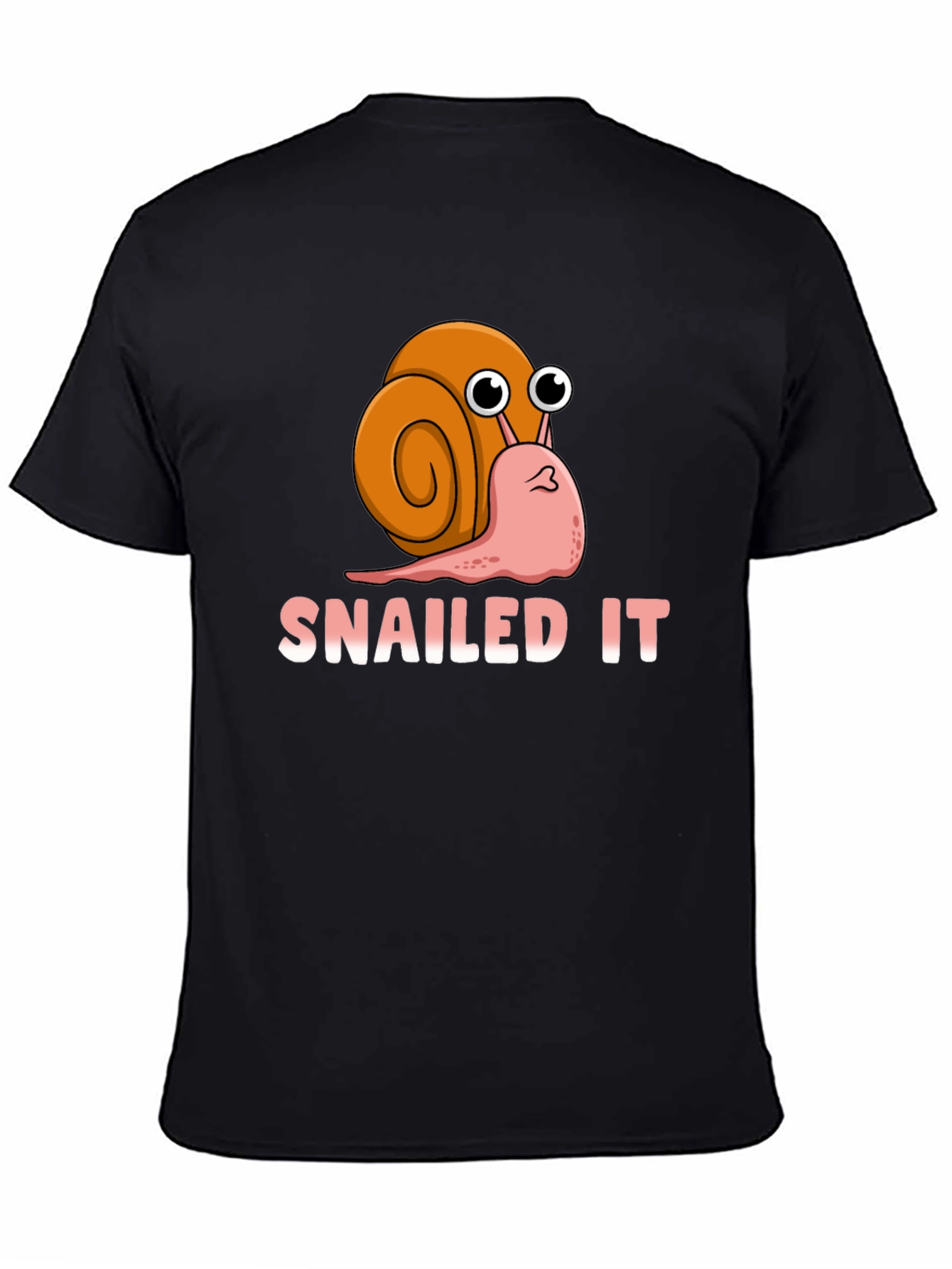 SNAILED IT T-Shirt Funny Snail Pun Tee