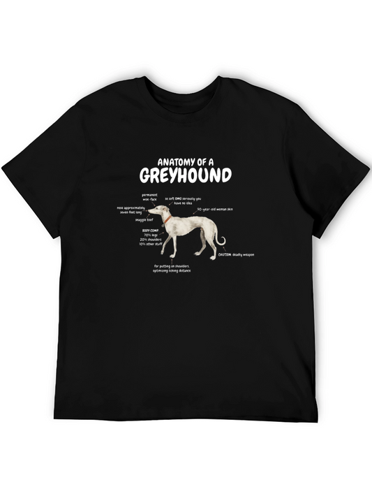 Anatomy of a Greyhound T-Shirt