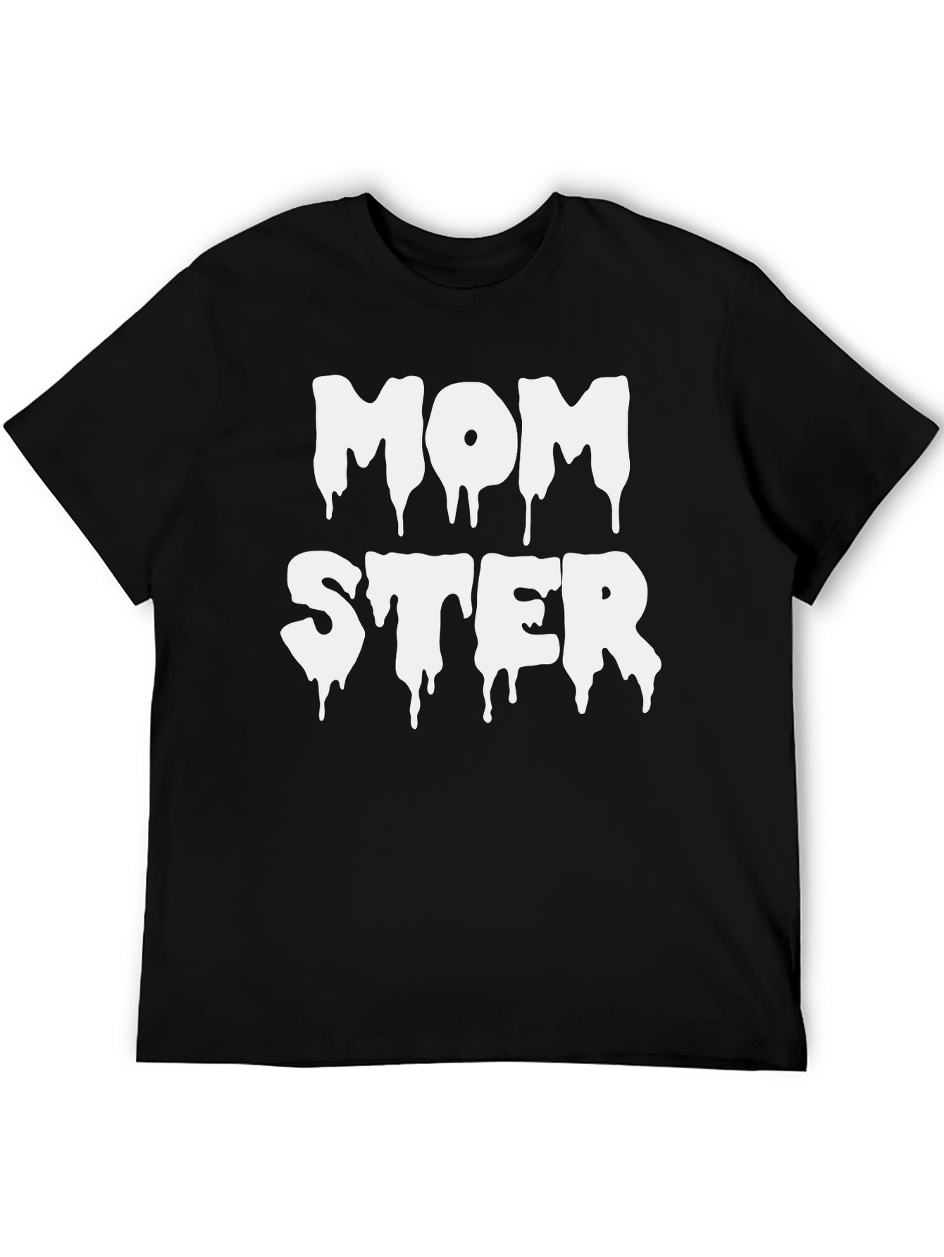 Momster Graphic Tee - Black Halloween T-Shirt